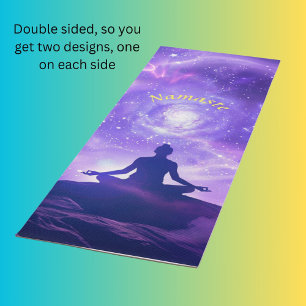 Stellung der Meditation Yogamatte