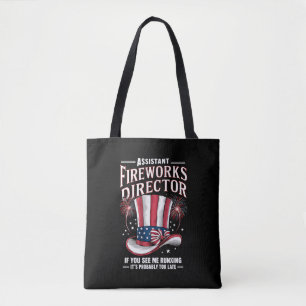 Stellvertretender Feuerwerksdirektor USA 4. Juli Tasche