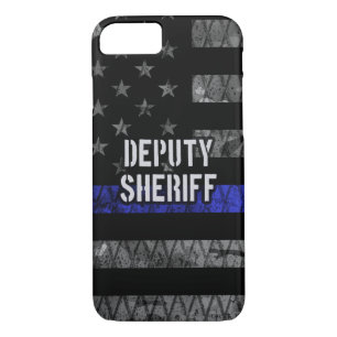 Stellvertretender Sheriff Distressed Flag Case-Mate iPhone Hülle