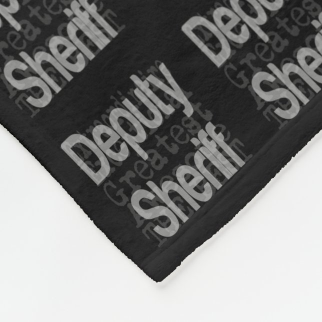 Stellvertretender Sheriff Extraordinator Fleecedecke (Ecke)