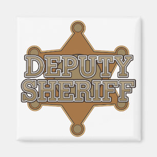 Stellvertretender Sheriff Magnet