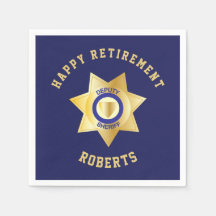 Stellvertretender Sheriff Retirement Party Gold St