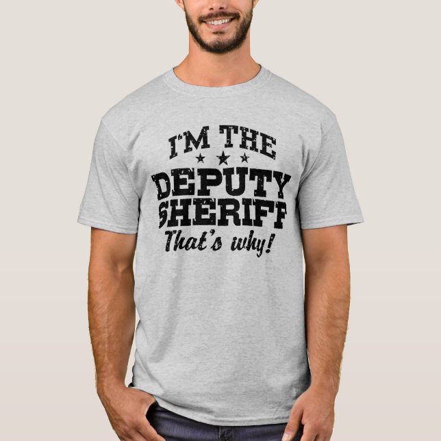 Stellvertretender Sheriff T-Shirt (Vorderseite)