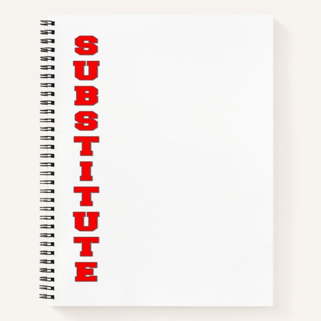 Stellvertreter Notizbuch (Vorderseite)