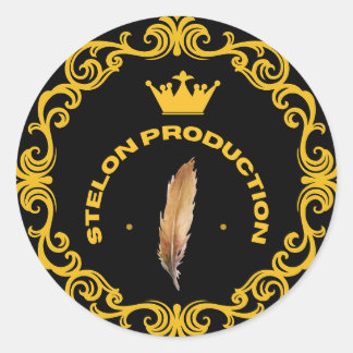 Stelon-Produktionsprämie Runder Aufkleber
