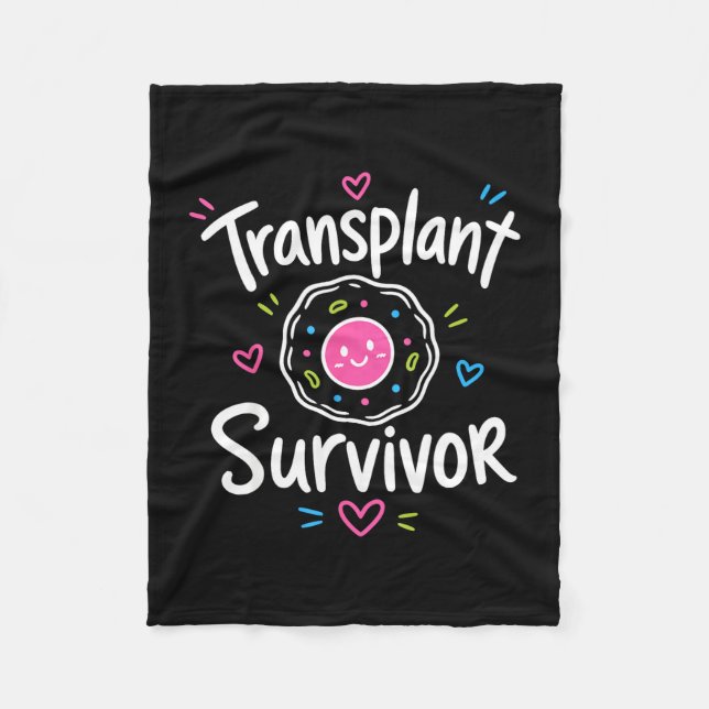 Stem cell transplant survivor  fleecedecke (Vorderseite)