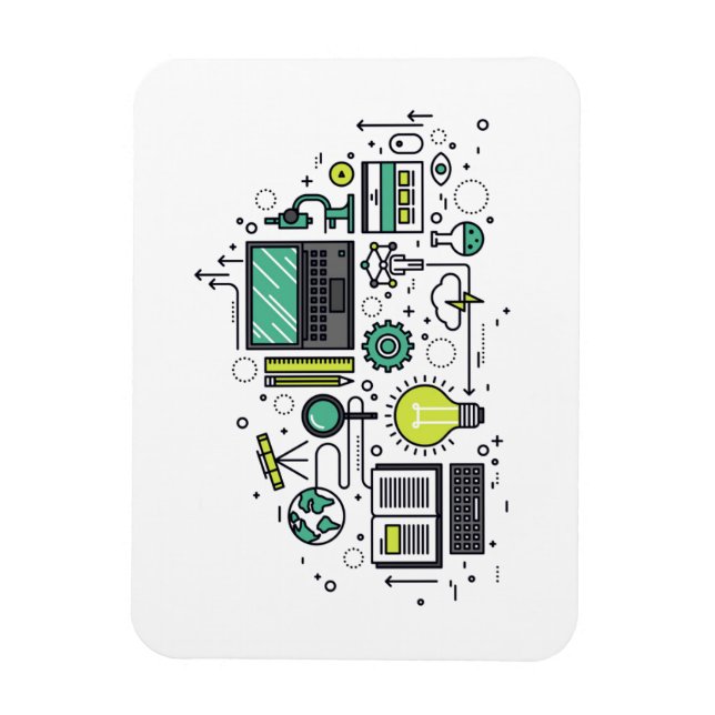 STEM CON 2020-Magnet Magnet (Vertikal)