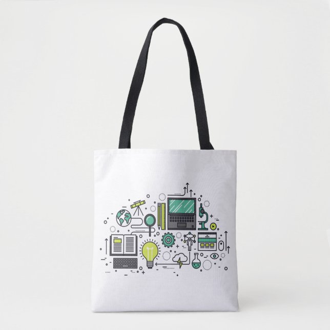 STEM CON 2020 Tote-Beutel Tasche (Vorderseite)