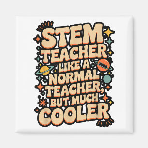 Stem-Lehrer-Definition Lustige Wissenschaft Mathem Magnet
