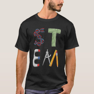 STEM-Lehrer für Naturwissenschaften, Technologie, T-Shirt