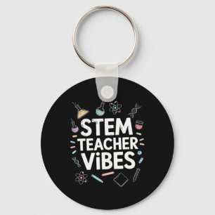 Stem-Lehrer Vibes, Steam Science Mathe-Unterricht Schlüsselanhänger