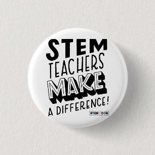 STEM-LehrerInnen unterscheiden Button