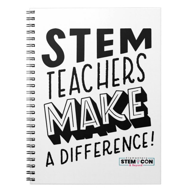 STEM-LehrerInnen verändern Ihr Notebook Notizblock (Vorderseite)