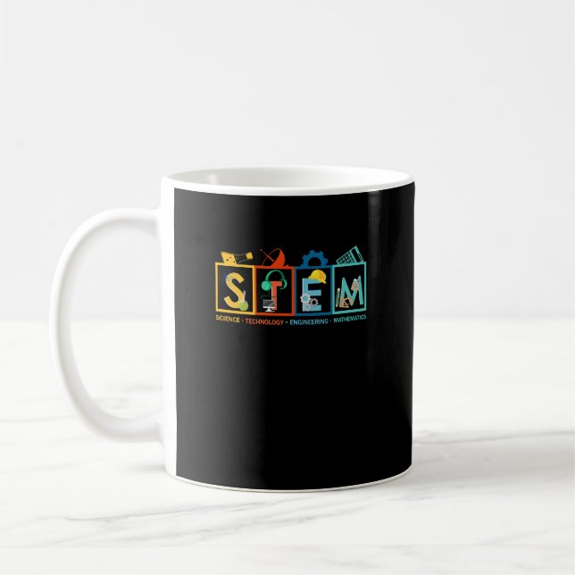 STEM Science Technology Engineering Mathematiker S Kaffeetasse (Links)