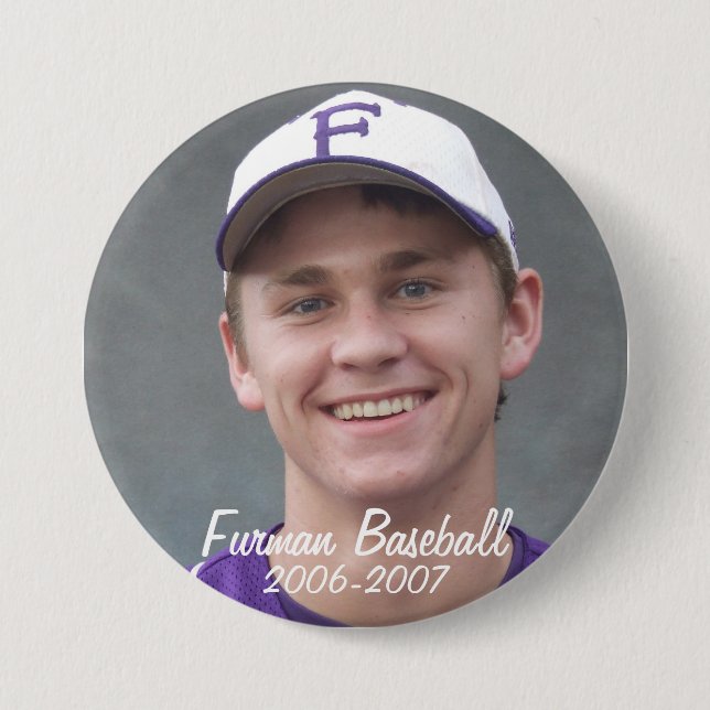 StembridgeW2007Tasse, Furman Baseball, 2006-2007 Button (Vorderseite)