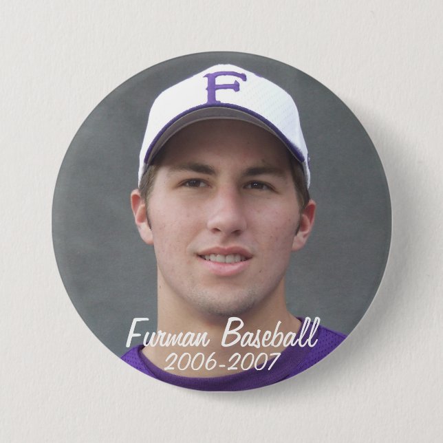 StembridgeW2007Tasse, Furman Baseball, 2006-2007 Button (Vorderseite)