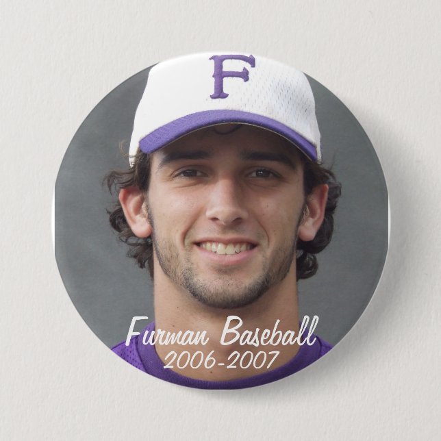StembridgeW2007Tasse, Furman Baseball, 2006-2007 Button (Vorderseite)