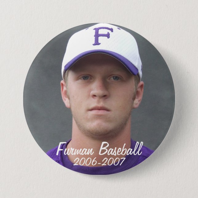 StembridgeW2007Tasse, Furman Baseball, 2006-2007 Button (Vorderseite)