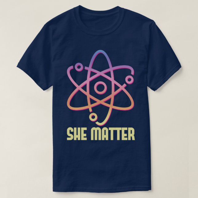 Steminist She Matter T-Shirt (Design vorne)