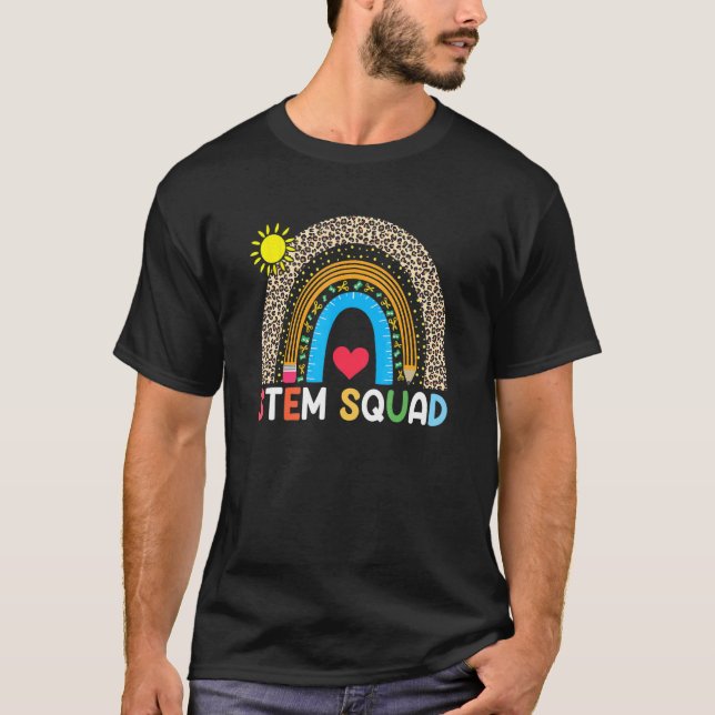 Steminist Stem Teacher Science Technology Engineer T-Shirt (Vorderseite)