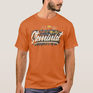 Steminist Wissenschaft Technologie Ingenieurwesen T-Shirt