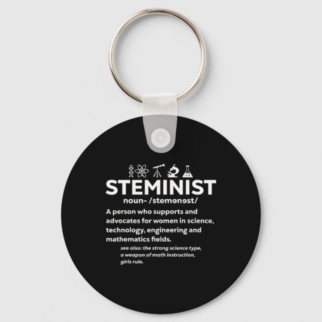 Steministinnen in der Wissenschaft 1 Schlüsselanhänger (Vorderseite)