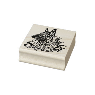 Stempel ANNO1900 Deutscher Schäferhund (grau)