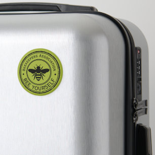 Stempel - DEIN TEXT - BIENE 1 - Fan Spaß Magnet