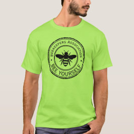 Stempel - DEIN TEXT - BIENE 1 - Fan Spaß T-Shirt