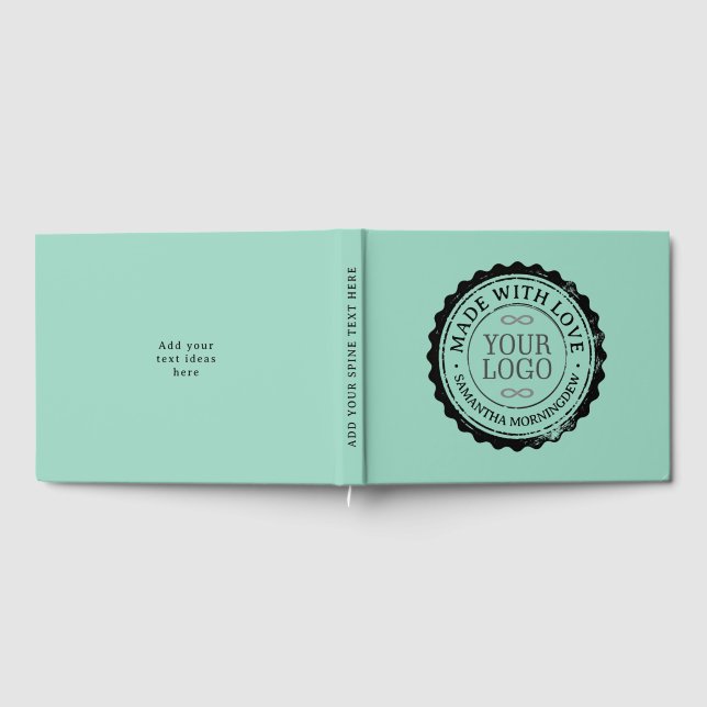 Stempel - IHR TEXT & LOGO 3 Gästebuch (Voll)