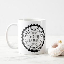 Stempel - IHR TEXT & LOGO 3 Kaffeetasse