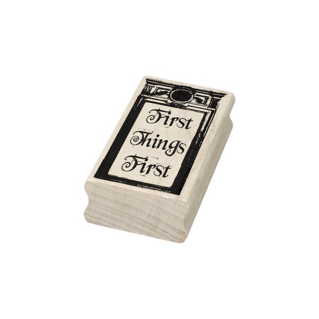 Stempel "Zuerst das Wichtigste" (Stempel)