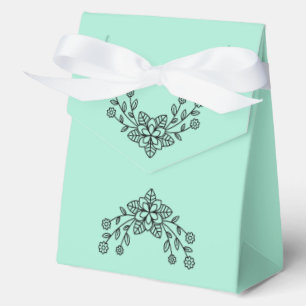 Stempelkreis - DEIN TEXT & DEINE IDEE - BLUMEN 9 Geschenkschachtel