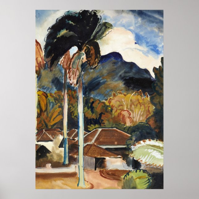 Sten - Java, Fine Art Malerei Poster (Vorne)