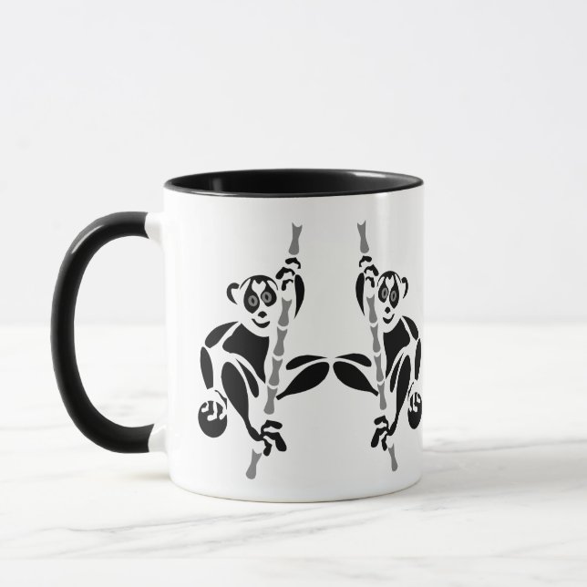 Stencil Slow Loris Tasse (Links)