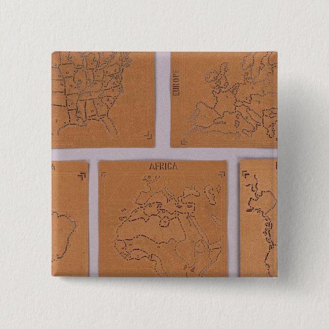 Stencils der Welt Button (Vorderseite)
