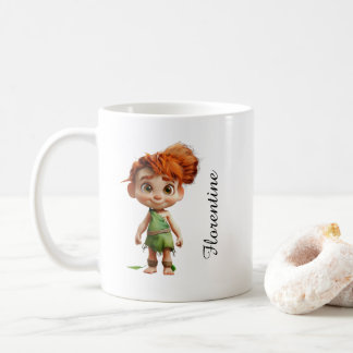 Stenen Tijdperk mok met meisje Fiona  Kaffeetasse