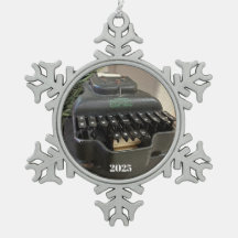 Stenotype-Modell 4 Gerichtsschreiber-Ornament 2025