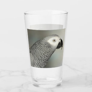 Stently African Gray Parrot Glas