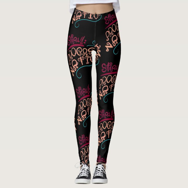 Step 1: Procastination Leggings (Vorderseite)