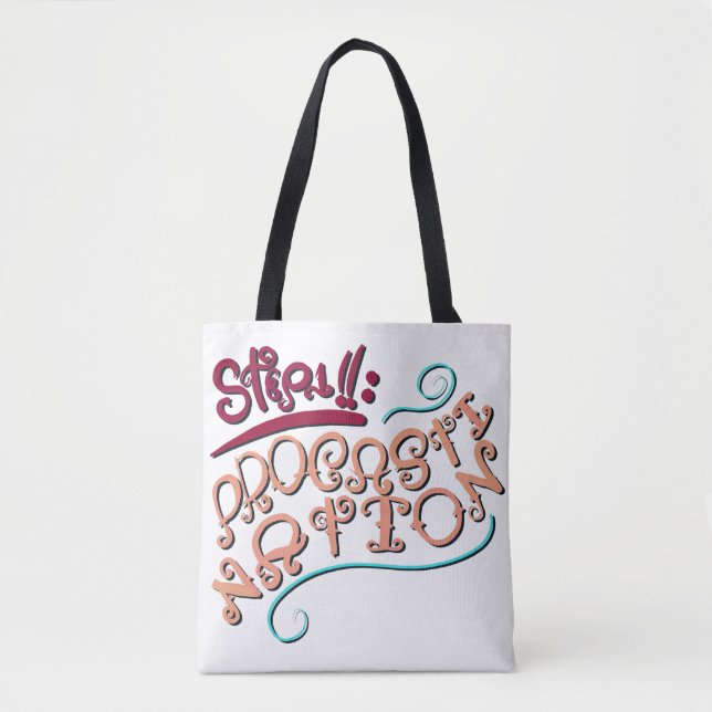 Step 1: Procastination Tasche (Vorderseite)