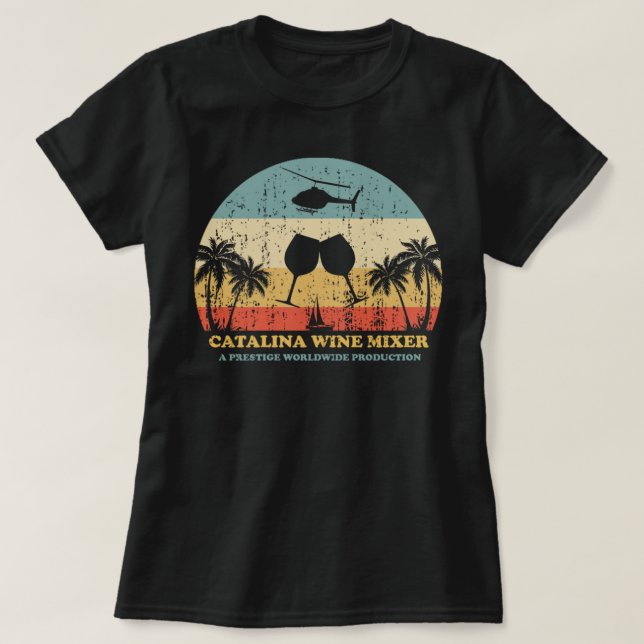 Step Brothers Catalina Wine Mixer - Catalina Wine  T-Shirt (Design vorne)