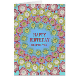 Step Sister Birthday Crochet Blume