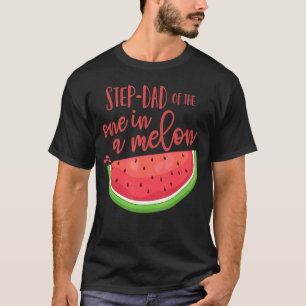 Step Vater Birthday One In Melon Watermelon Thema T-Shirt