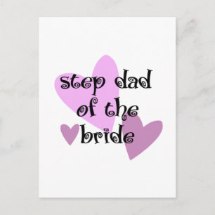 Step Vater of the Bride Postkarte