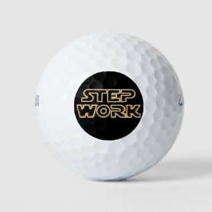 Step Work Parody - Erholung Emotionale Sobribie Golfball