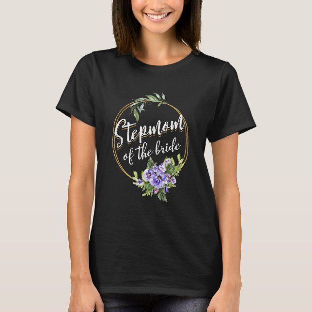 Stepama vom Bride Wedding Brautparty Stepama T-Shirt (Vorderseite)