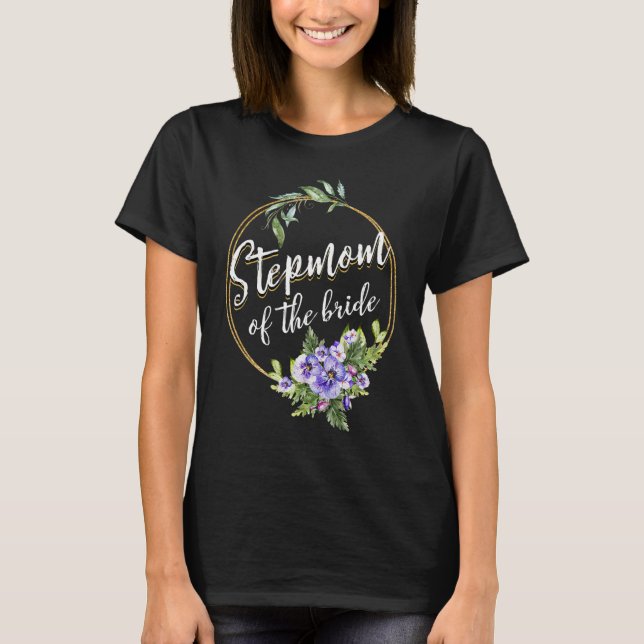 Stepama vom Bride Wedding Brautparty Stepama T-Shirt (Vorderseite)