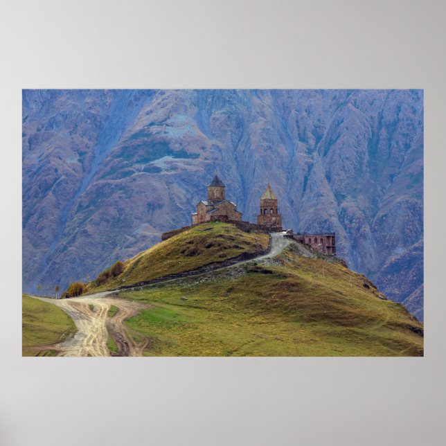 Stepantsminda Kazbegi Georgia Poster (Vorne)