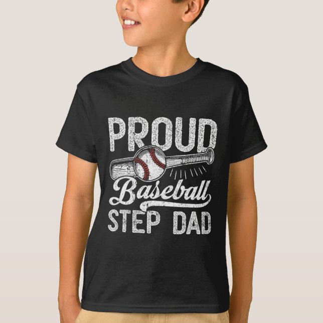 Stepdad Baseball T-Shirt (Vorderseite)